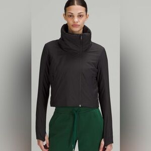 lululemon athletica Black Cropped Puffer Jacket